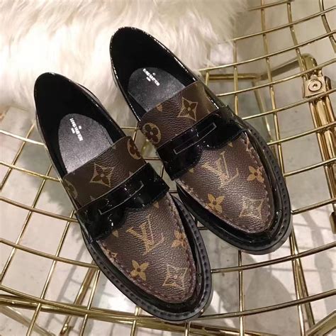 lv shoes loafers|louis vuitton loafers for women.